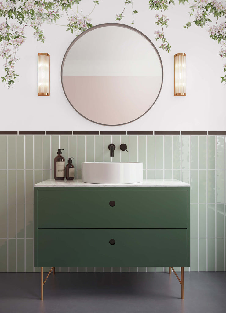 Can you use wallpaper in the bathroom? Sian Zeng