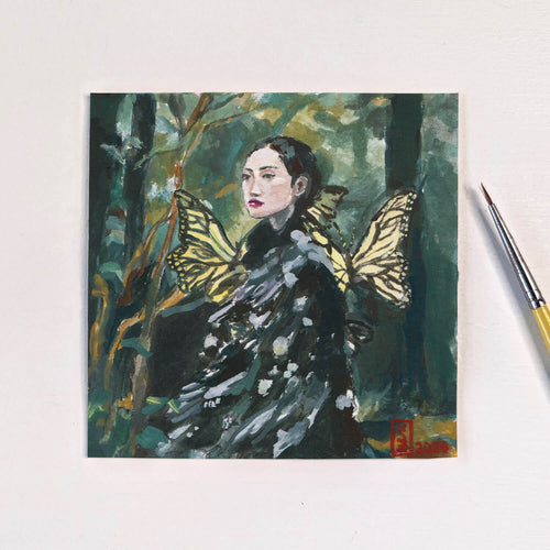 Madame Butterfly Original Painting