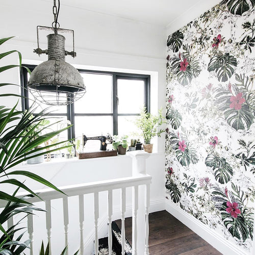 Seasons Summer Tropical Bloom Wallpaper Quarto Sian Zeng
