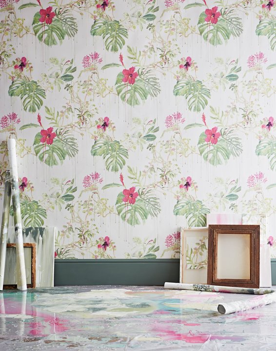 In Out: 5 Wallpaper That Will Ground Your Home in der Natur