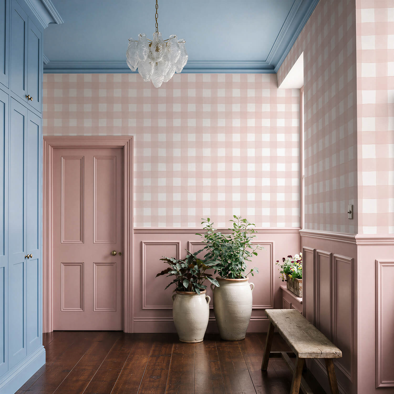 Presentamos nuestro nuevo Gingham papel tapiz
