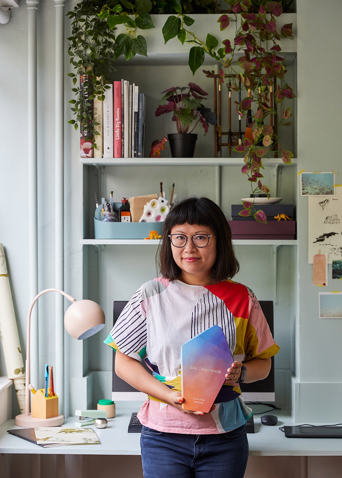 Vinner huvudpriset vid Etsy Design Awards 2019