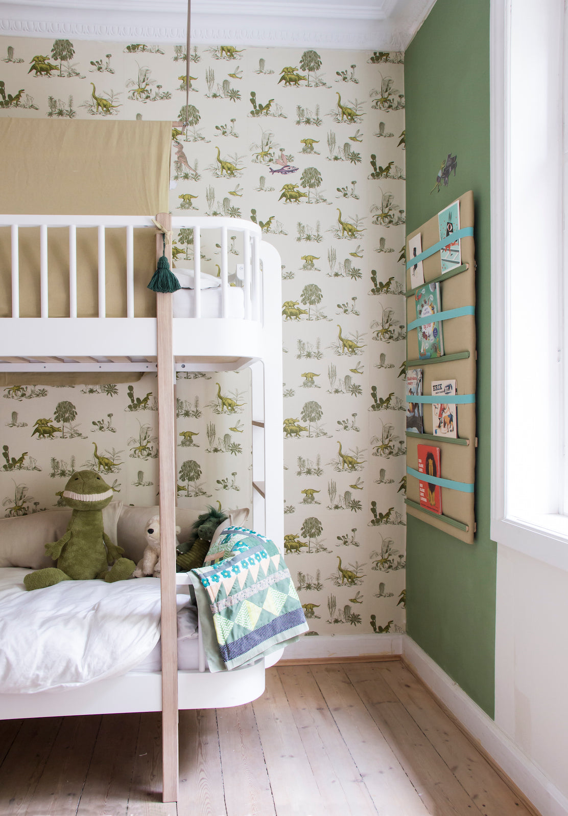 Get the Look: A Dinosaur-Themed Kid's Room and a Dreamy Pink Nursery