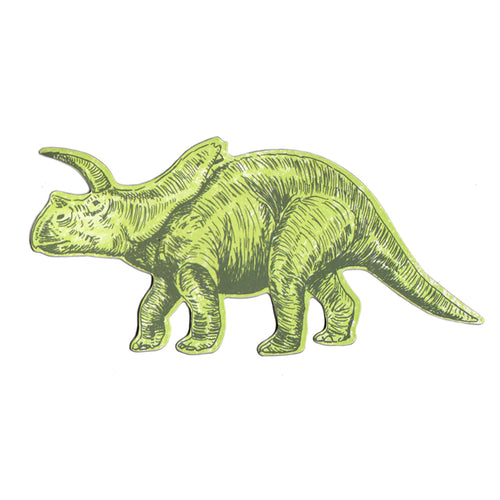 Green Arrhinoceratop Dinosaur Magnet