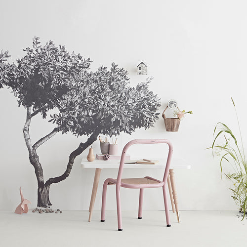 Croatian Fabric Tree Sticker, Wall Art, Wall Sticker, Hand Painted, Designer. 