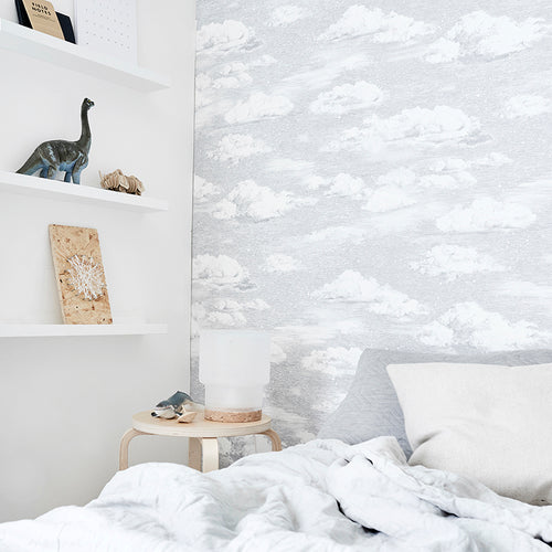 Papel pintado de nubes gris Sian Zeng