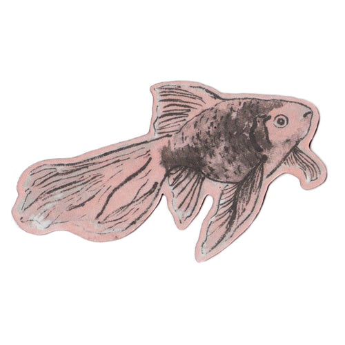 Pink Fish Magnet