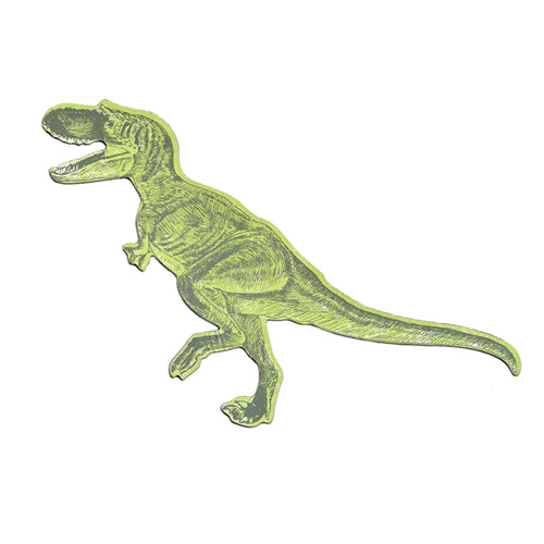 Fun Lime Tyrannosaurus Rex Magnet.